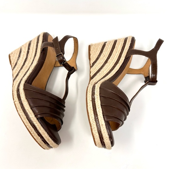Nurture Castle Brown Wedge Shoes - Picture 10 of 15